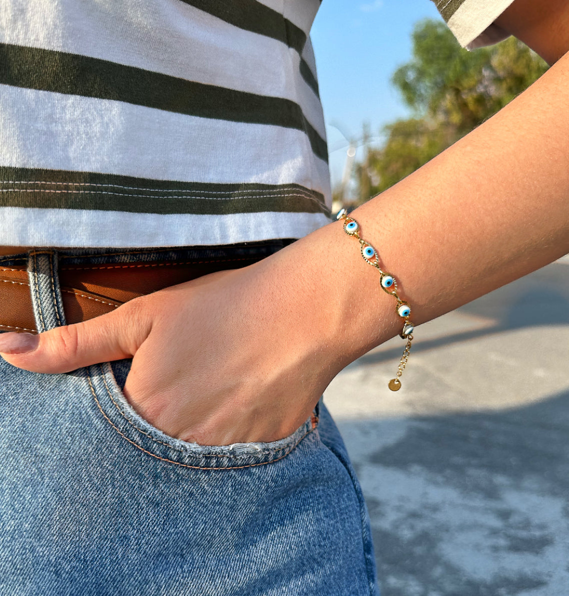 Pulsera ojos