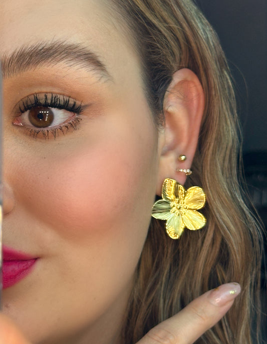 Aretes flores